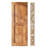96'' Solid Wood Semi-Gloss without Installation Hardware Kit Barn Door-101118932