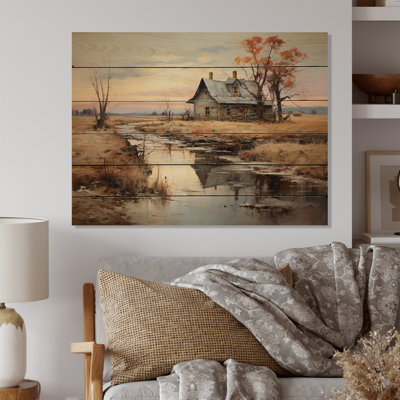 " Farmhouse River Reverie II "