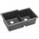 Quartz Classic 33" x 20-1/2" x 9-1/2" Double Basin Undermount Kitchen Sink
