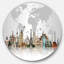 « Famous Monuments Across World », reproduction d'art graphique-1174599780-1125430733-1204155858