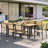 9 Piece Outdoor Patio Set