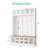Calisto Hall Tree with Bench Entryway Shoe Cabinet with Hooks and Shoe Storage-1892330727