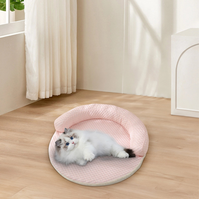 Soft Cushions For Pet Bed Suitable For Small To Large Cats Breathable Cushion Scratch Mat, pink