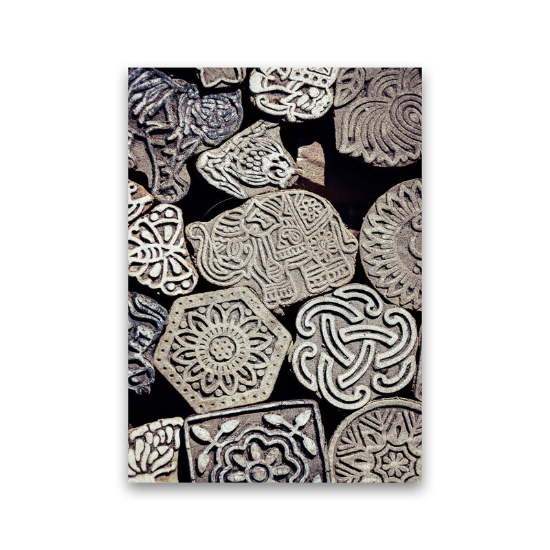 Elephant by Victoria Frost - Print, 42cm H x 30cm W x 1cm D, Unframed