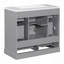 Ensemble de meuble-lavabo 36 po avec évier, six tiroirs, diviseur de tiroir multifonctionnel, tablette réglable-115688525