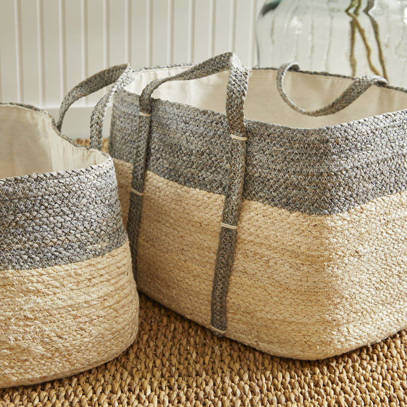 Birch Lane™ Jumelle Seagrass Decorative Basket