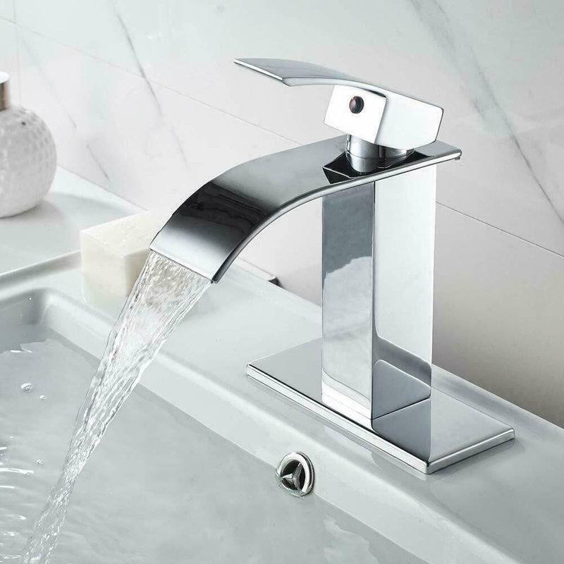 Single-handle Bathroom Faucet, Chrome