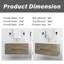 Meuble-lavabo flottant 48 po avec lavabo 48 po-1426391840