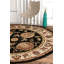 Tapis noir / beige Pickett-26910809