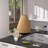 1 - Light Kitchen Single Steel Dimmable Woven Rattan Pendant UL Certified-199332382