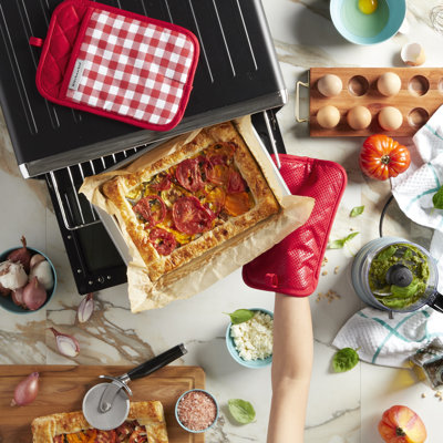 KitchenAid Gingham Pot Holder 2-Pack Set,, 7"x10"