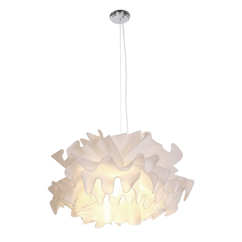 Bearce 1 - Light White Unique/Statement Pendant