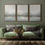 Art mural encadré, impressions murales abstraites rétro sur toile 16 po x 24 po-865124469-865124467