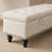 59" Bed Bench Ottoman With Storage Fabric