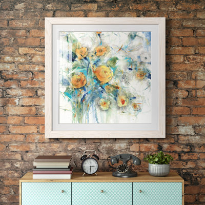 «Flower Study I-Premium», reproduction encadrée - prête à être accrochée