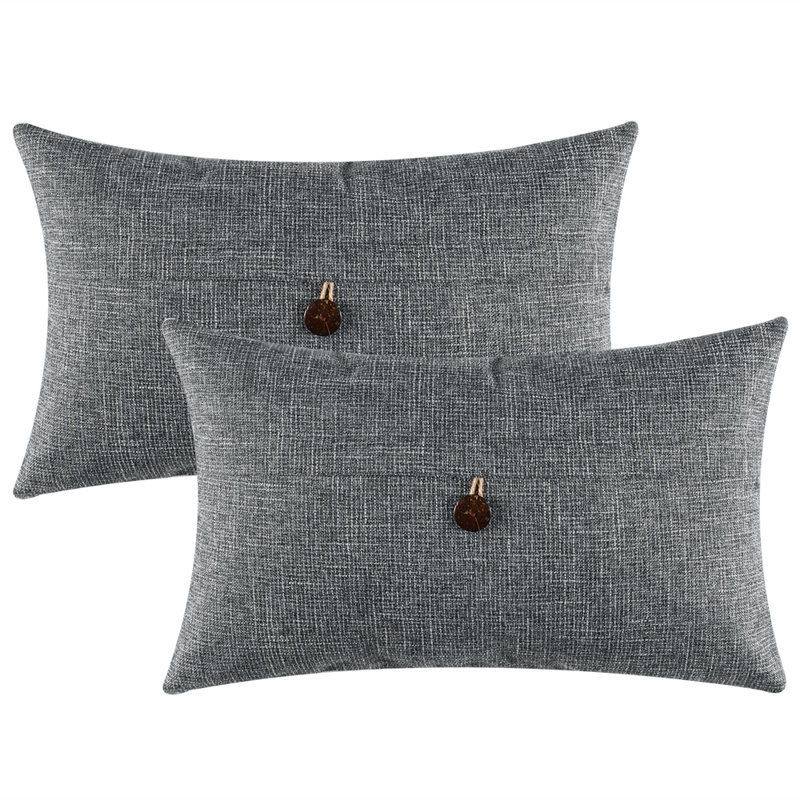 Coussin , gris
