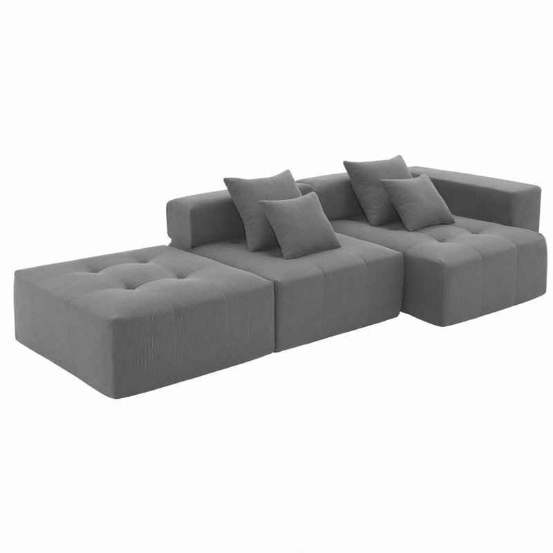 105.5'' L Shaped Modular Sectional Sofa