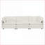 Canapé modulaire, ensemble de sièges modernes 3 pièces pour salon | Blanc neige | Chenille-1314627185