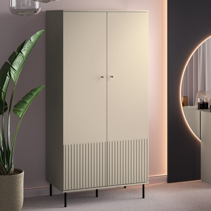 DROMA Manufactured Wood Wardrobe