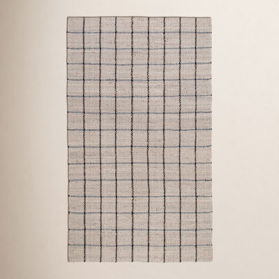 Abagail Hand Loomed Checkered Indoor Rug