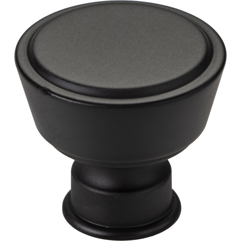 Regent's Park Conical Knob, Flat Black