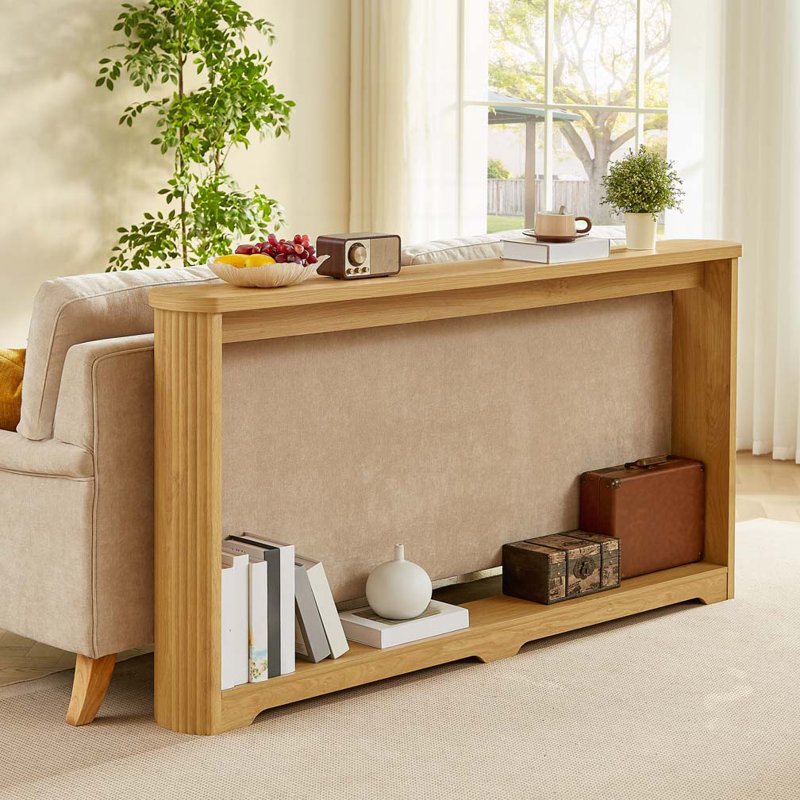 Console de 70,1 po de longueur, Naturel