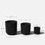 Ensemble de pots à fleurs en plastique 3 pièces Mason Series-98538402