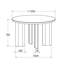 Stone Top Dining Table