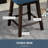 Swivel Upholstered Counter Stool-100391203