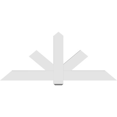 Kennewick Architectural Grade PVC Gable Bracket
