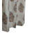 Handmade Linen Pleated Curtains – Gray Brown Floral Block Print Drapes for Living Room-676432519