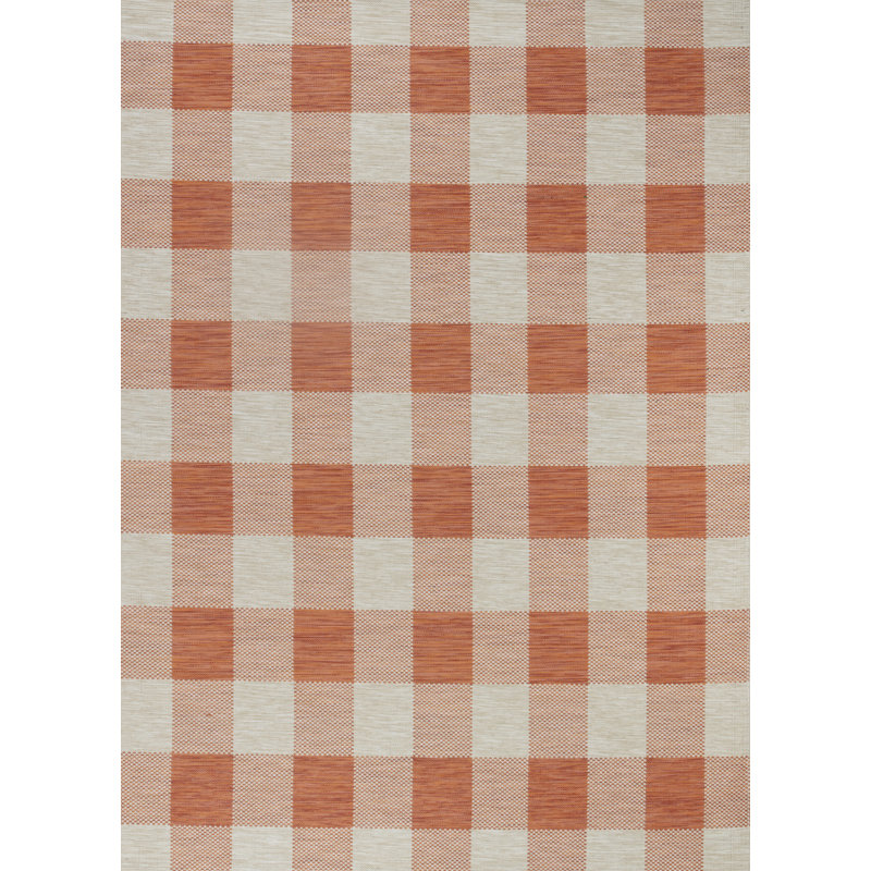 Surya Checkered Indoor/Outdoor Rug, Rectangle 200 x 275cm