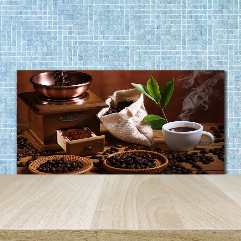 50cm W x 100cm L Glass Peel and Stick Panel