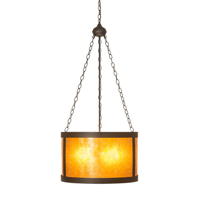 Smythe Craftsman 4 - Light Drum Chandelier