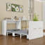 Lit escamotable simple avec bureau et coussin pliable-1390632130
