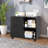 31.18''Wide 3-Drawer Rolling File Cabinet With Shelves-2121495679