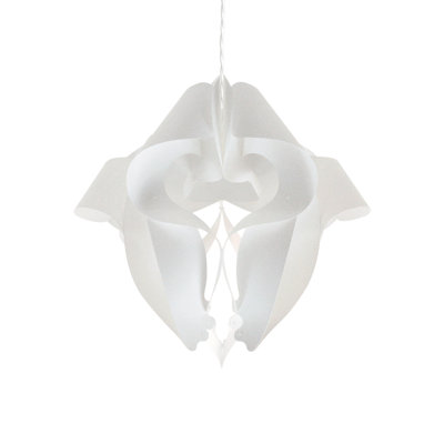 Volant 26cm H Plastic Novelty Pendant Shade