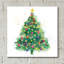  «Painted Tree» par Elle Media Group SA, art mural en verre acrylique, 12 po x 12 po