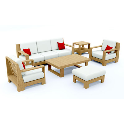 Canberra Outdoor - Piece Conversation Set