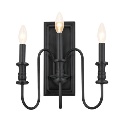 Dilnoor Steel Candle Wall Light