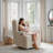 Heming Wingback Recliner Nursery Glider-109363197