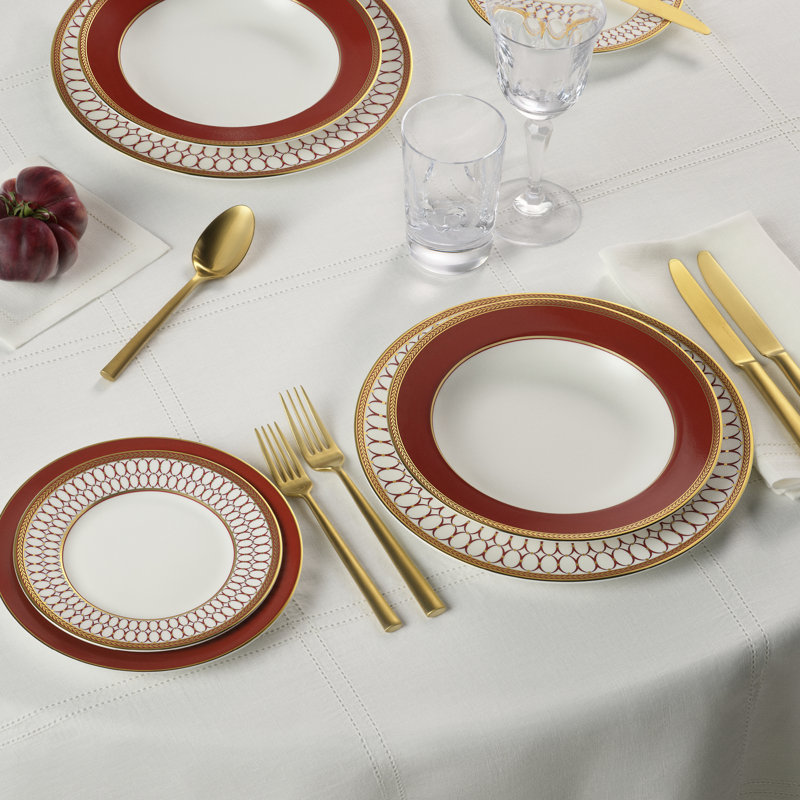 Wedgwood Renaissance Red 5 Piece Place Setting