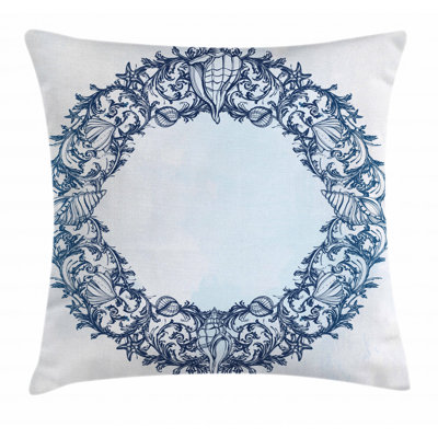Housse de coussin décoratif d’intérieur/extérieur 28 po circulaire occultable