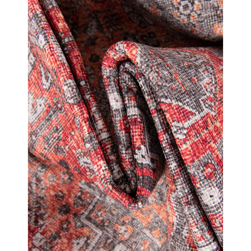 Bungalow Rose Sarah Timeless Rug, Rond 7 pi 10 po x 7 pi 10 po