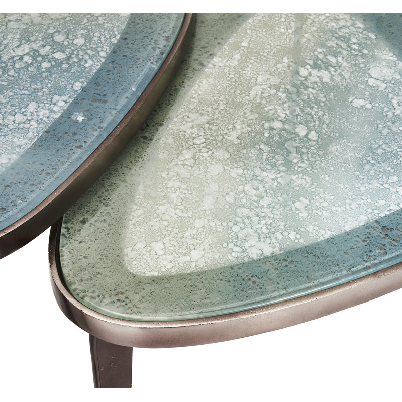 Jan 3 - Piece Glass Top Living Room Table Set