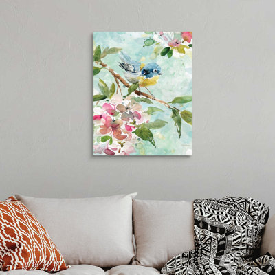 Asbury Garden Song I - reproduction d'art sur toile