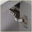 Petit meuble-lavabo moderne avec lavabo en céramique-105352952
