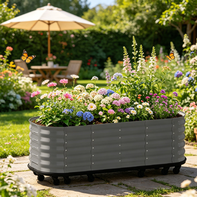Metal Raised Garden Bed