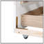 Lit de jour en bois robuste avec lit gigogne et rangement, extensible pour une utilisation polyvalente-2104275680