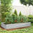 Interlocking Rectangular Galvanized Steel Sliver Raised Garden Bed-1322583475-1322583477